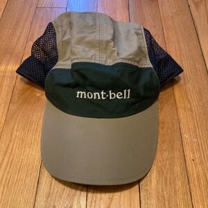 Mont-Bell five panel trucker hat LIKE NEW